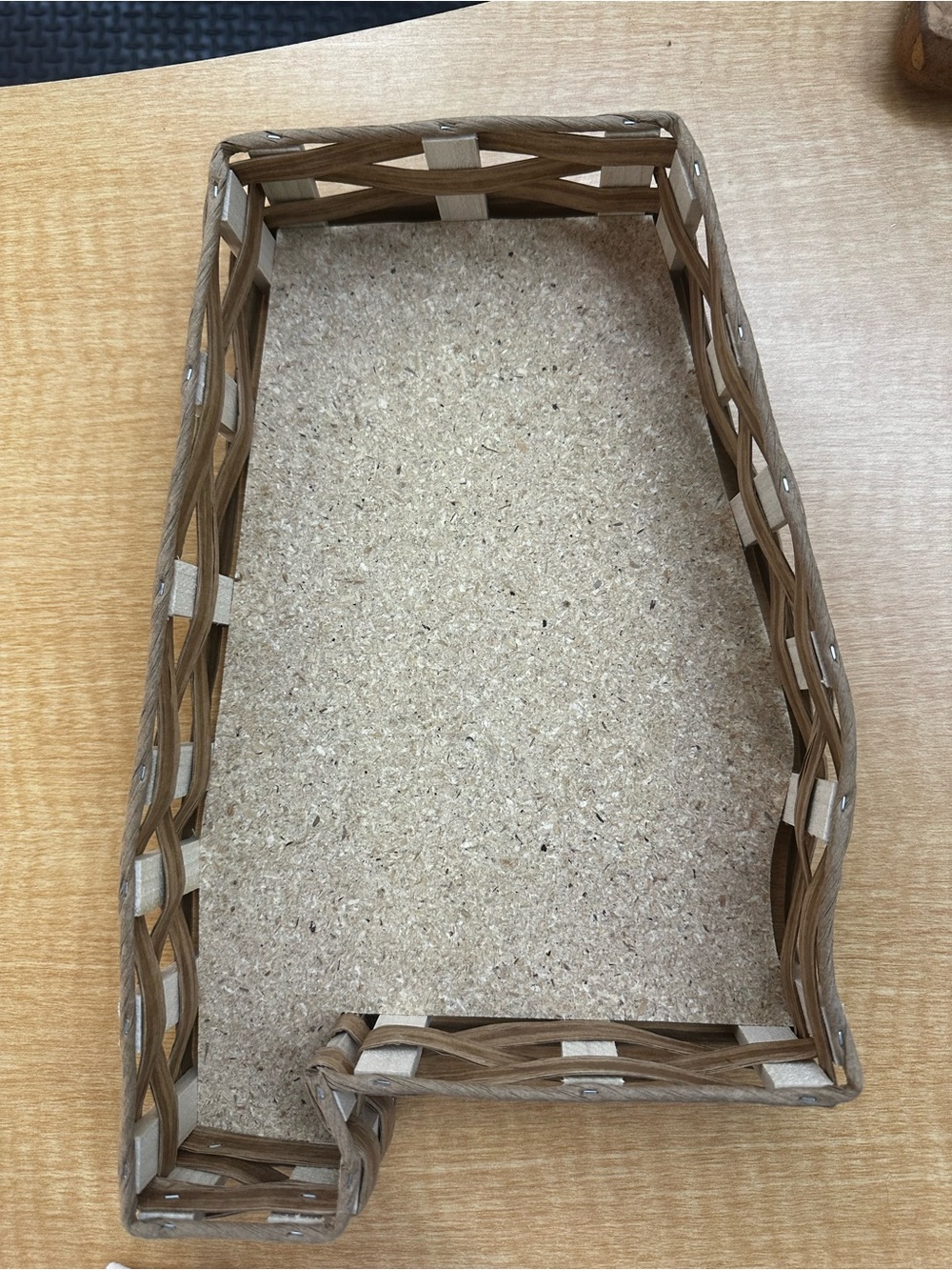 Alabama woven basket tray